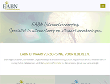 Tablet Screenshot of eabn.nl